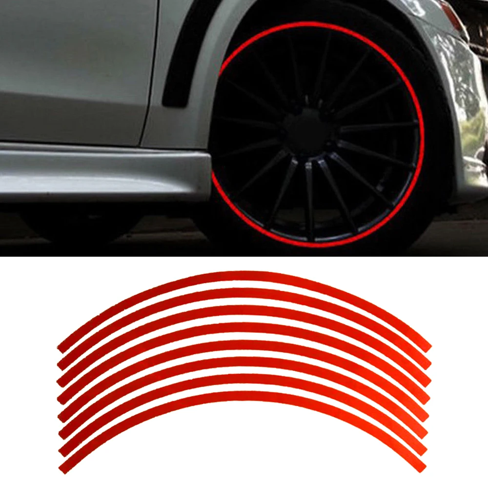Motorcycle Gear Jammer - 16 Strips Car Tuning Reflective Motorcycle