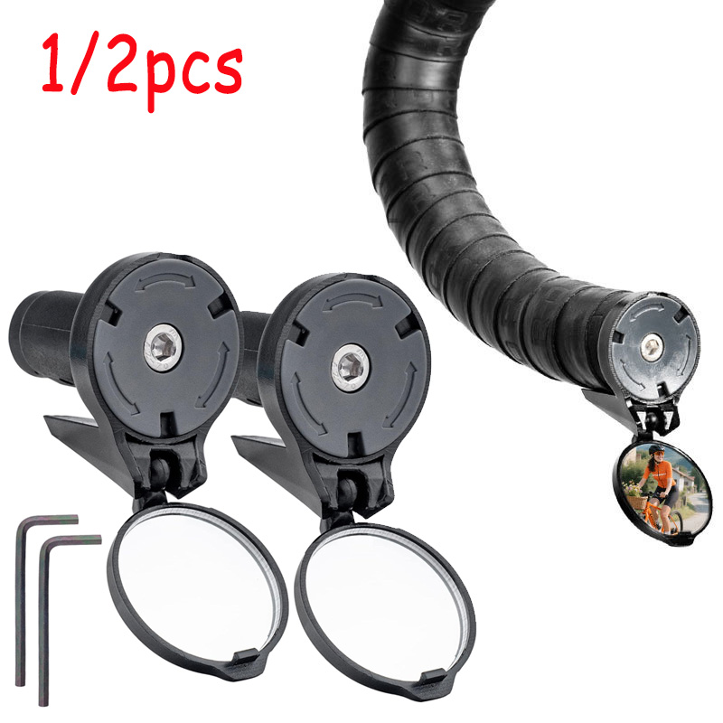 Mirror Extender Bar - 1/2pcs Bicycle Rearview Mirror Handlebar Anti-Glare