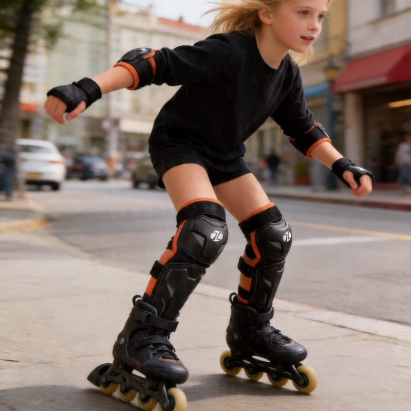 Knee Guard Hard - JCAA Children Knee Elbow Guards Hard
