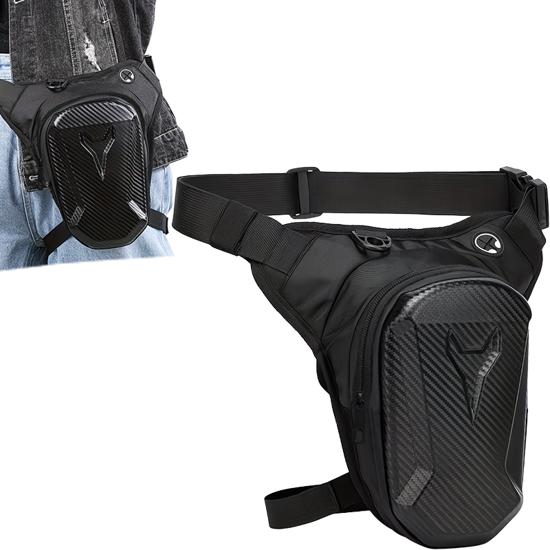 Motorcycle Gear Wardrobe - Waterproof Motorcycle Drop Leg Bag Thigh
