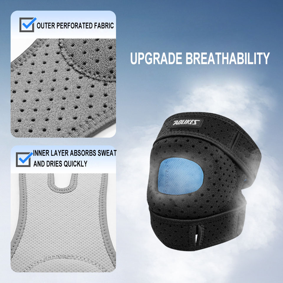 AOLIKES 1PC Patella Knee Brace - Knee Guard Hard recension och pris