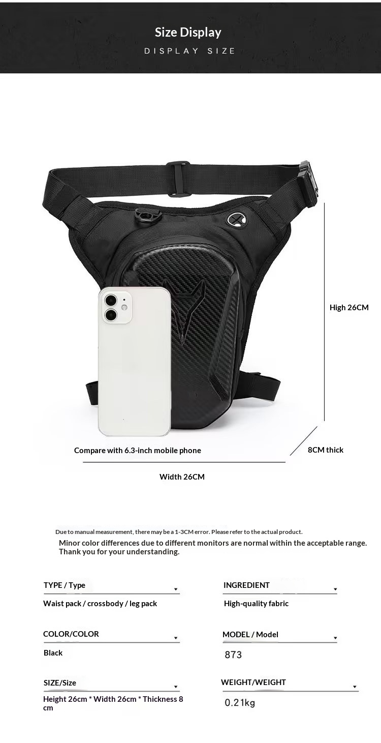 Motorcycle Leg Tank Bag Waterp - Motorcycle Gear Wardrobe recension och pris