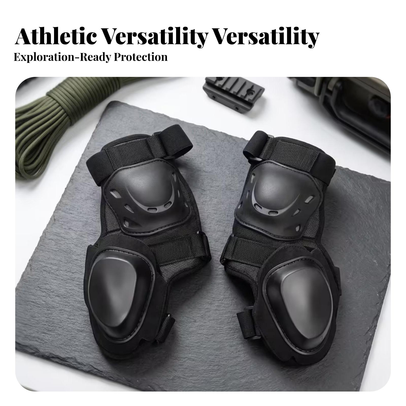 Motorcycle Knee Pads Adjustabl - Knee Guard Hard recension och pris