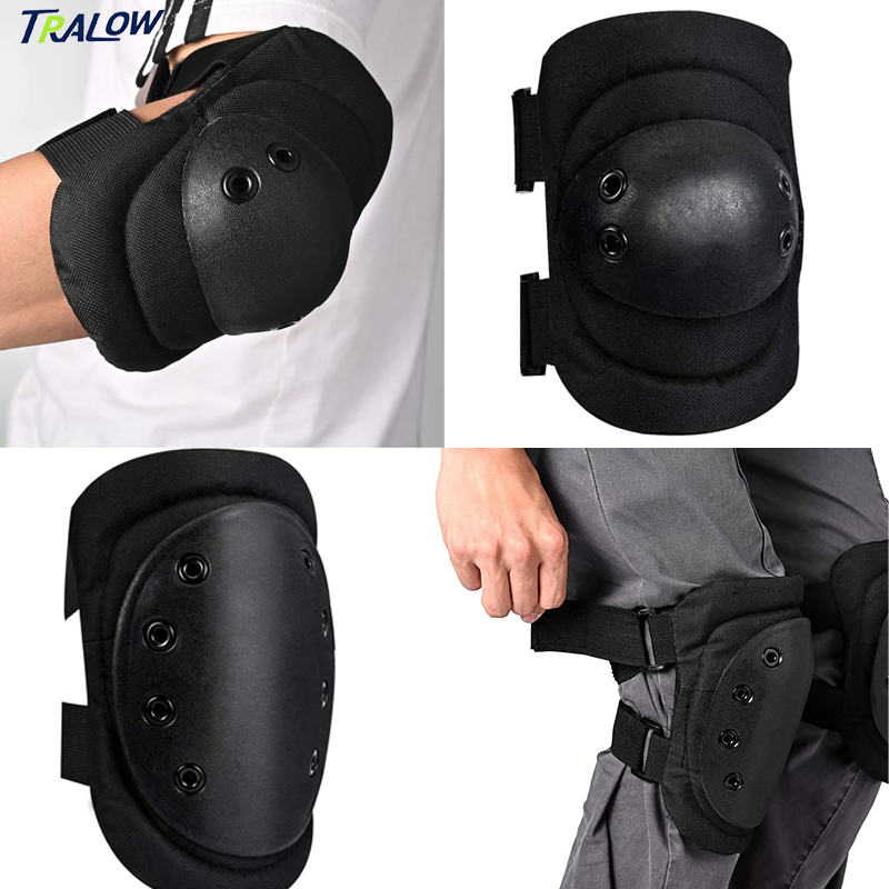 TRALOW 4in1 Knee Elbow Wrist P - Knee Guard Hard recension och pris
