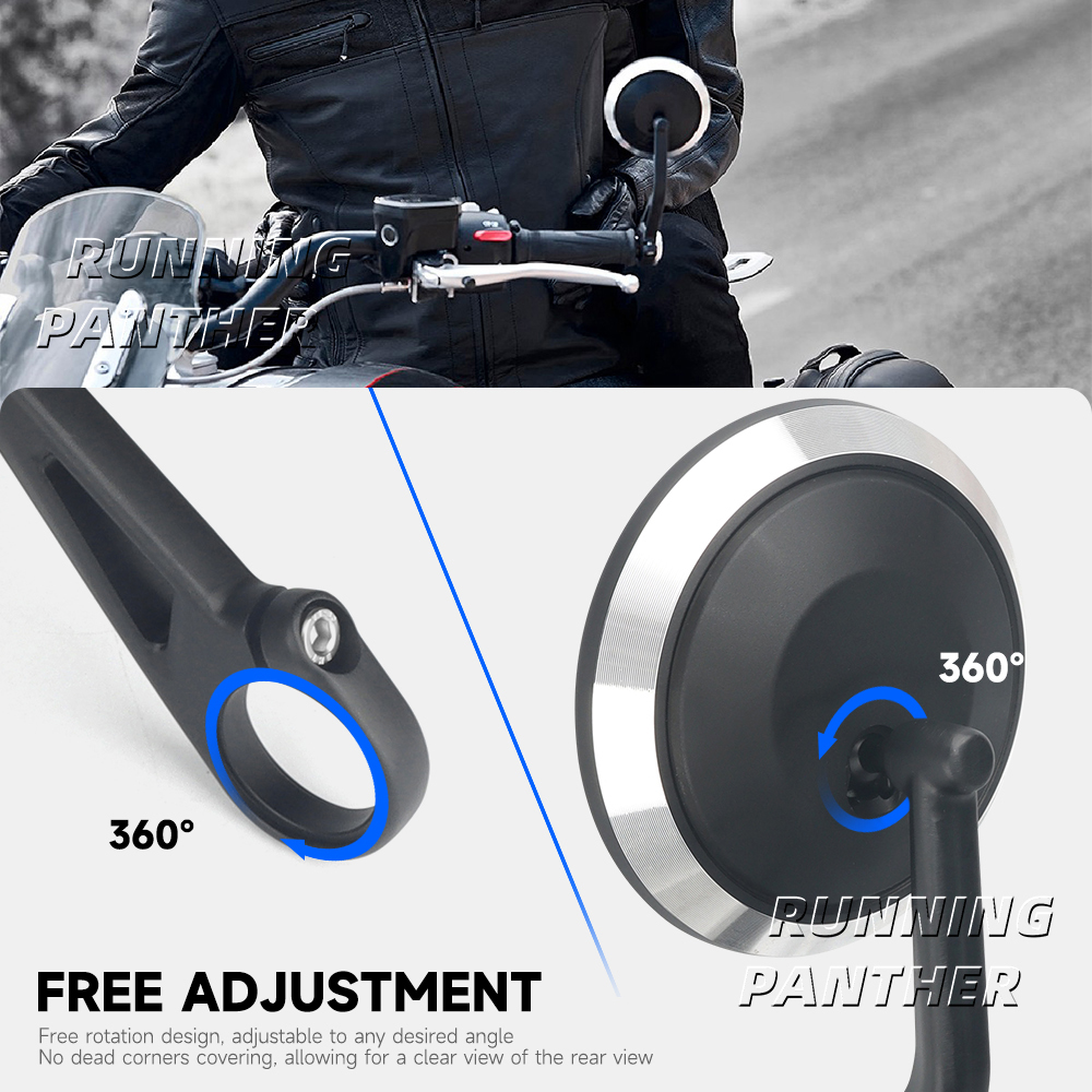 Motorcycle CNC Handlebar Handl - Mirror Extender Bar recension och pris