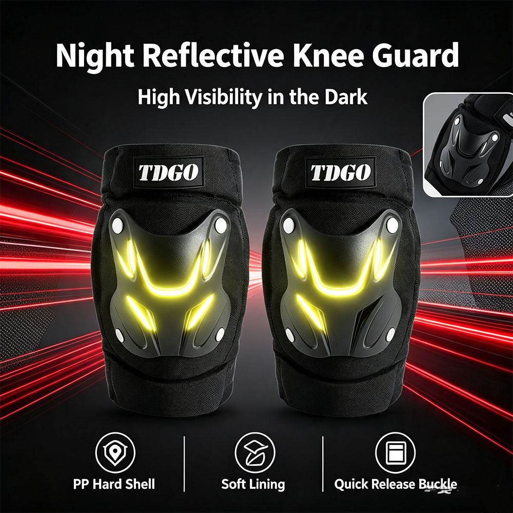 Motorcycle Knee Pads PP Hard S - Knee Guard Hard recension och pris
