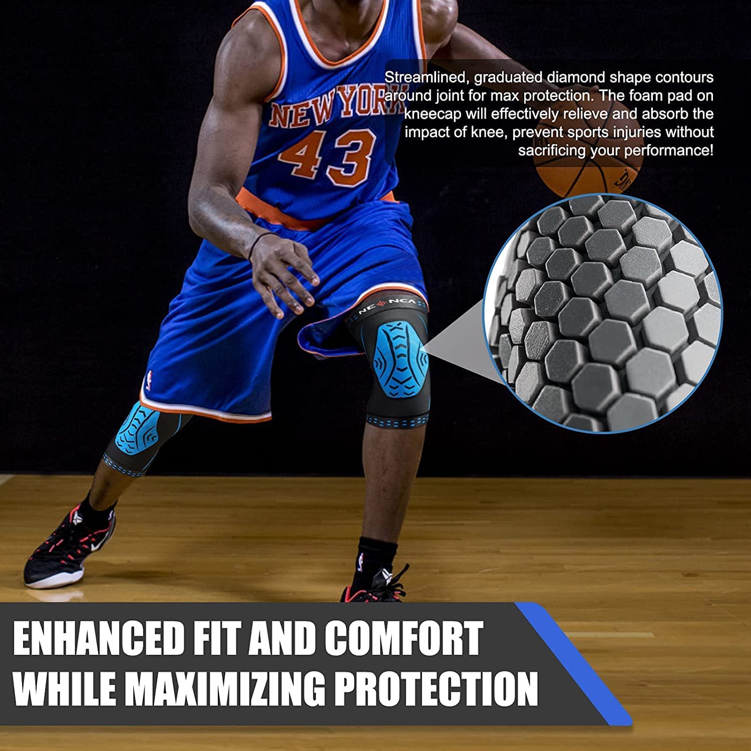 NEENCA Knee Brace Compression  - Knee Guard Hard recension och pris