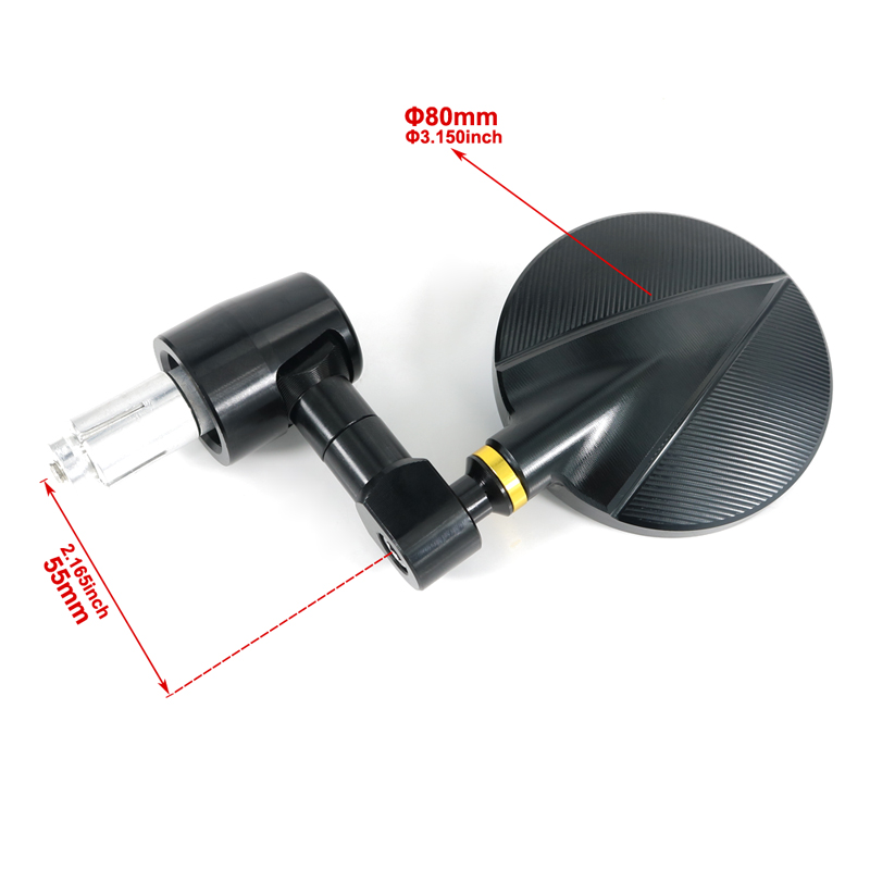 For YAMAHA XSR 900 2016-2021 X - Mirror Extender Bar recension och pris