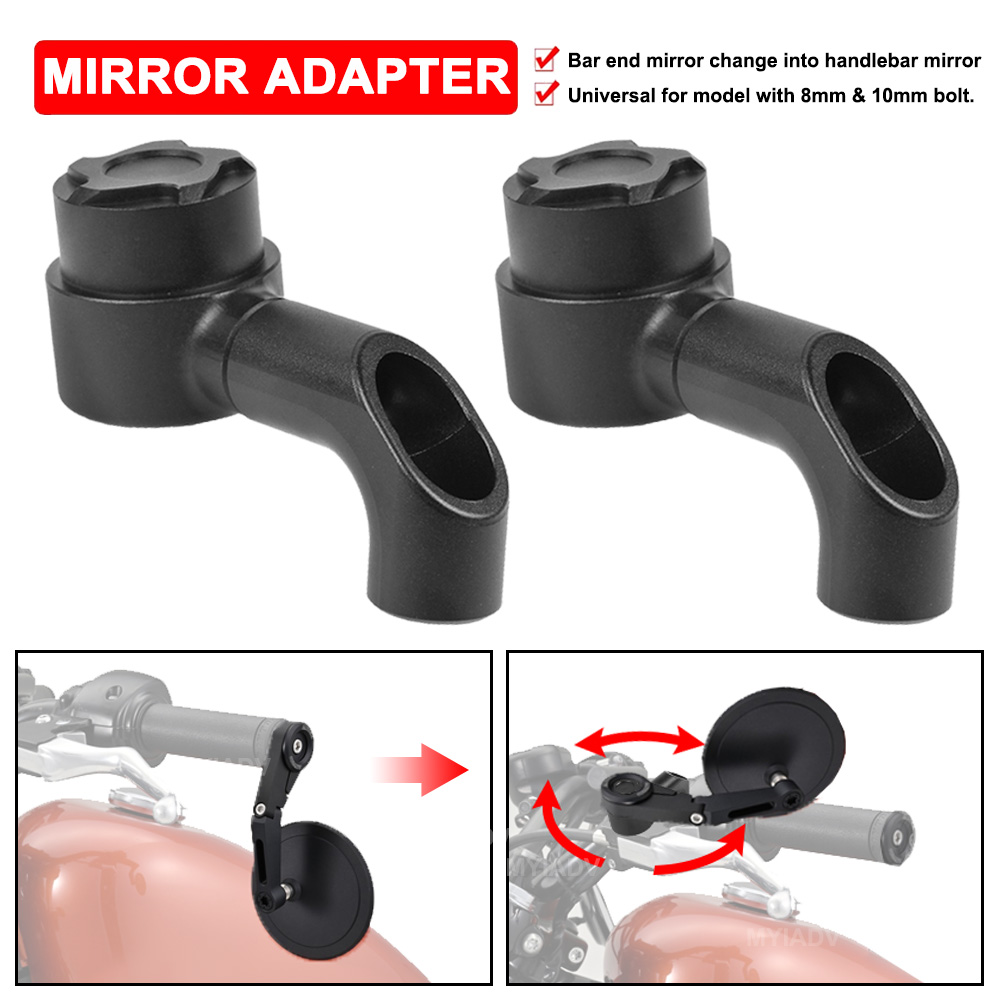 Motorcycle Mirror Riser Extens - Mirror Extender Bar recension och pris