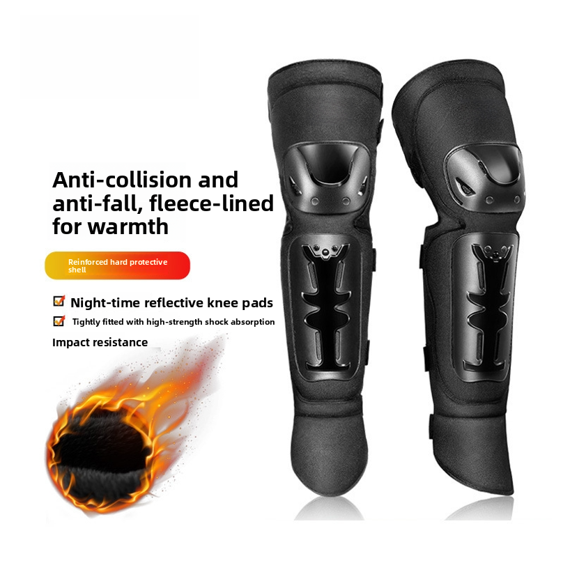 Winter Warm Motorcycle Knee Pa - Knee Guard Hard recension och pris