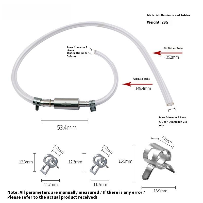 1 Set Durable  Bleeder Fluid H - Motorcycle Gear Jammer recension och pris