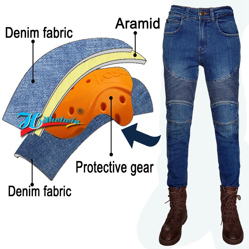 Women's motorcycle jeans Kevla - Motorcycle Gear Jeans recension och pris