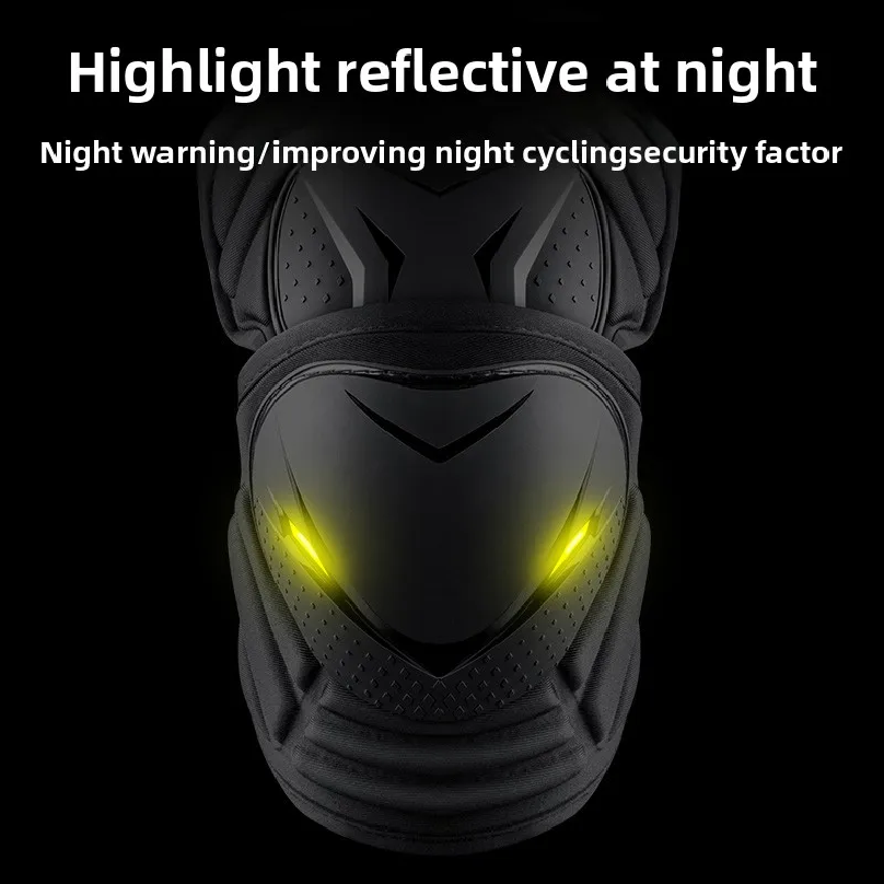 Winter Fleece Lined Motorcycle - Knee Guard Hard recension och pris