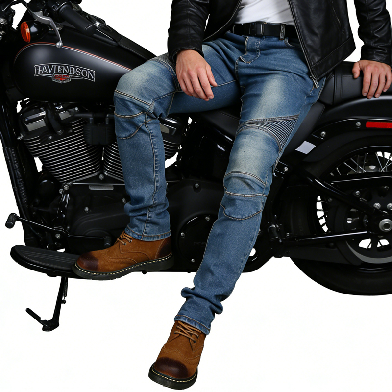 Men's Motorcycle Jeans Blue Di - Motorcycle Gear Jeans recension och pris