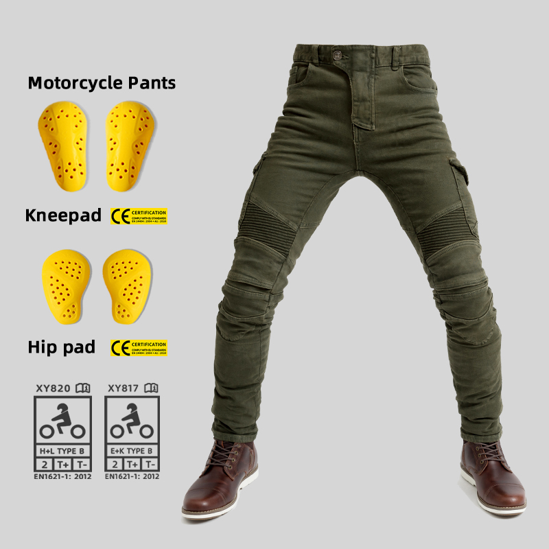 Motorcycle Jeans Pantalones Mo - Motorcycle Gear Jeans recension och pris